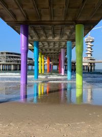 colorful pier